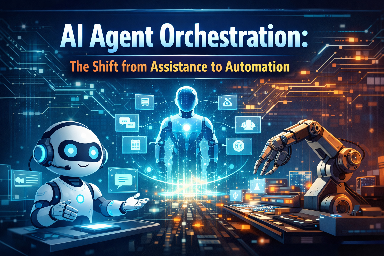 AI Agent Orchestration: The Shift from Assistance to Automation
